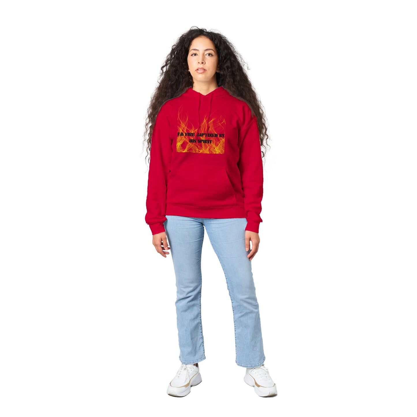 I'm Fire Baptized Unisex Hoodie
