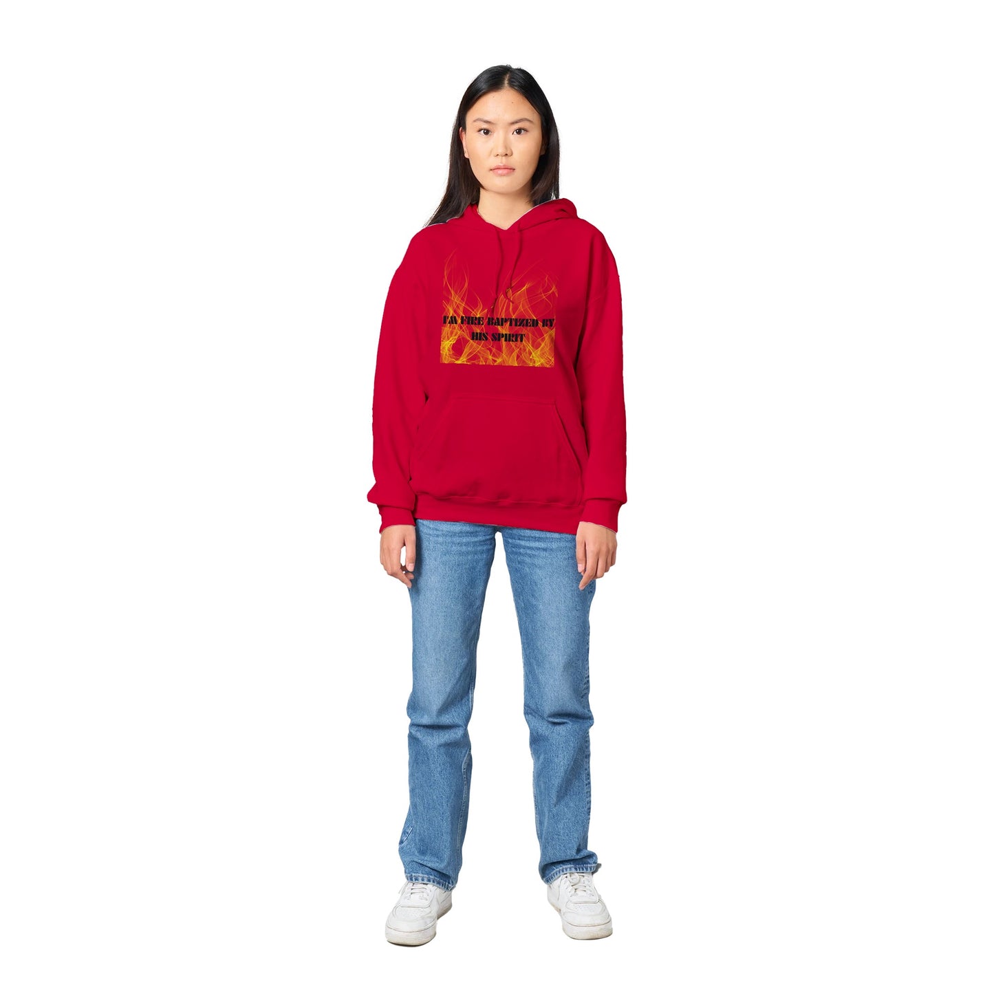 I'm Fire Baptized Unisex Hoodie