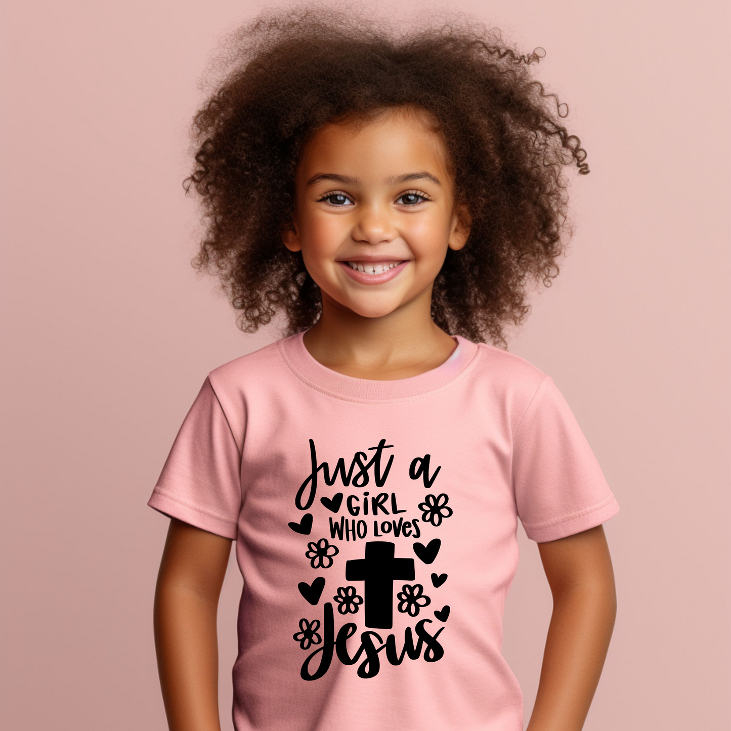 Just A Girl Kids T-shirt