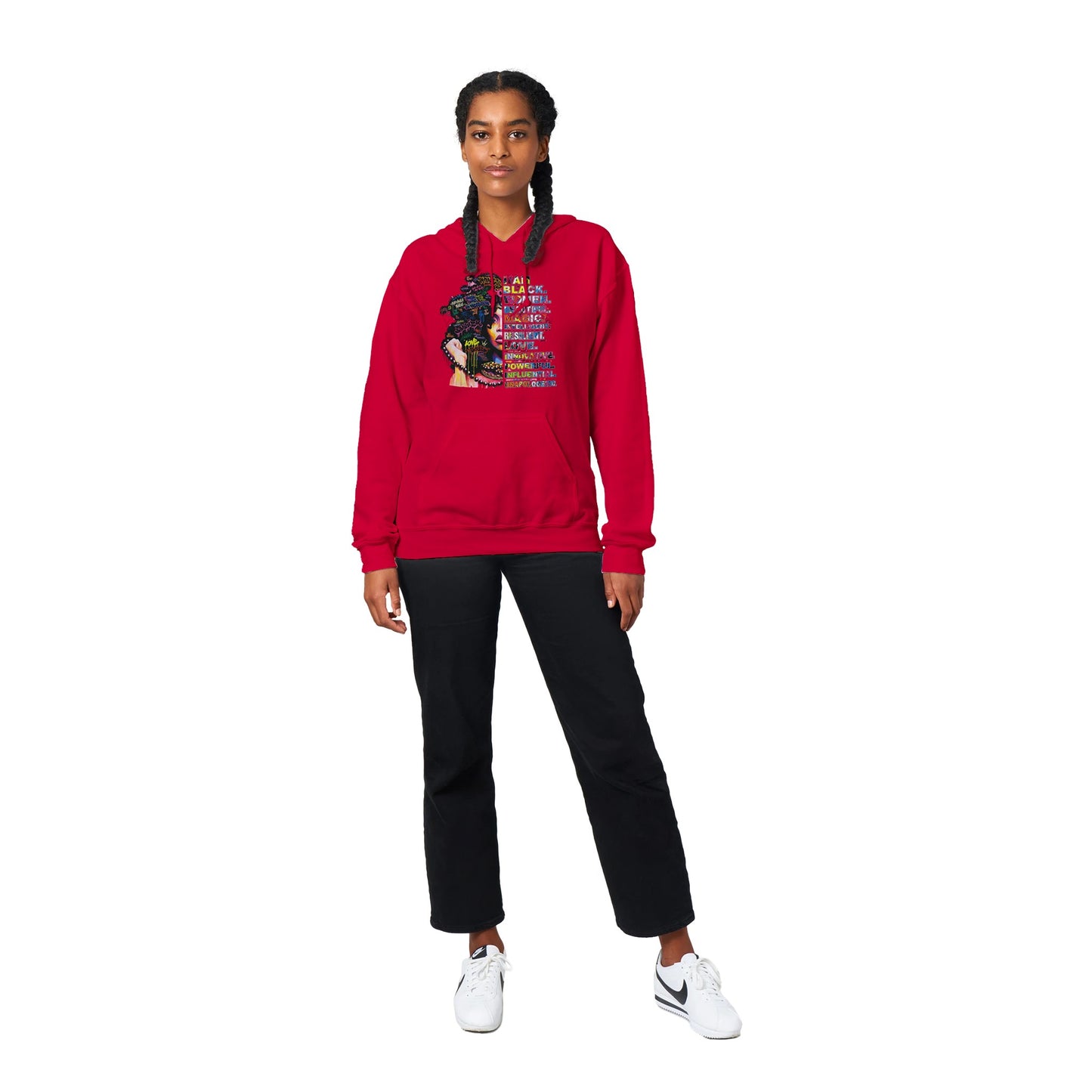 I Am Black Women Hoodie