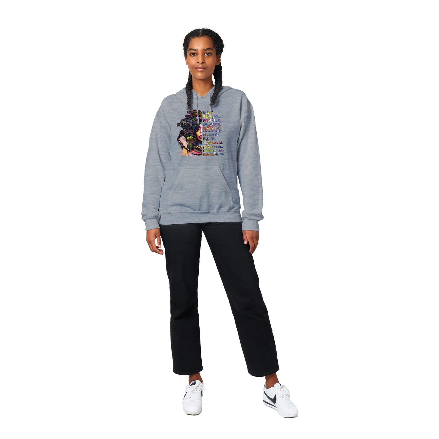 I Am Black Women Hoodie