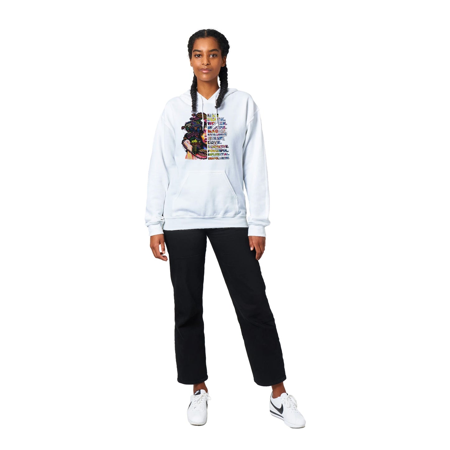 I Am Black Women Hoodie