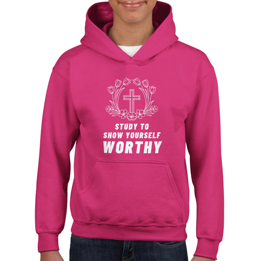 Study to Show Kids Pullover Hoodie