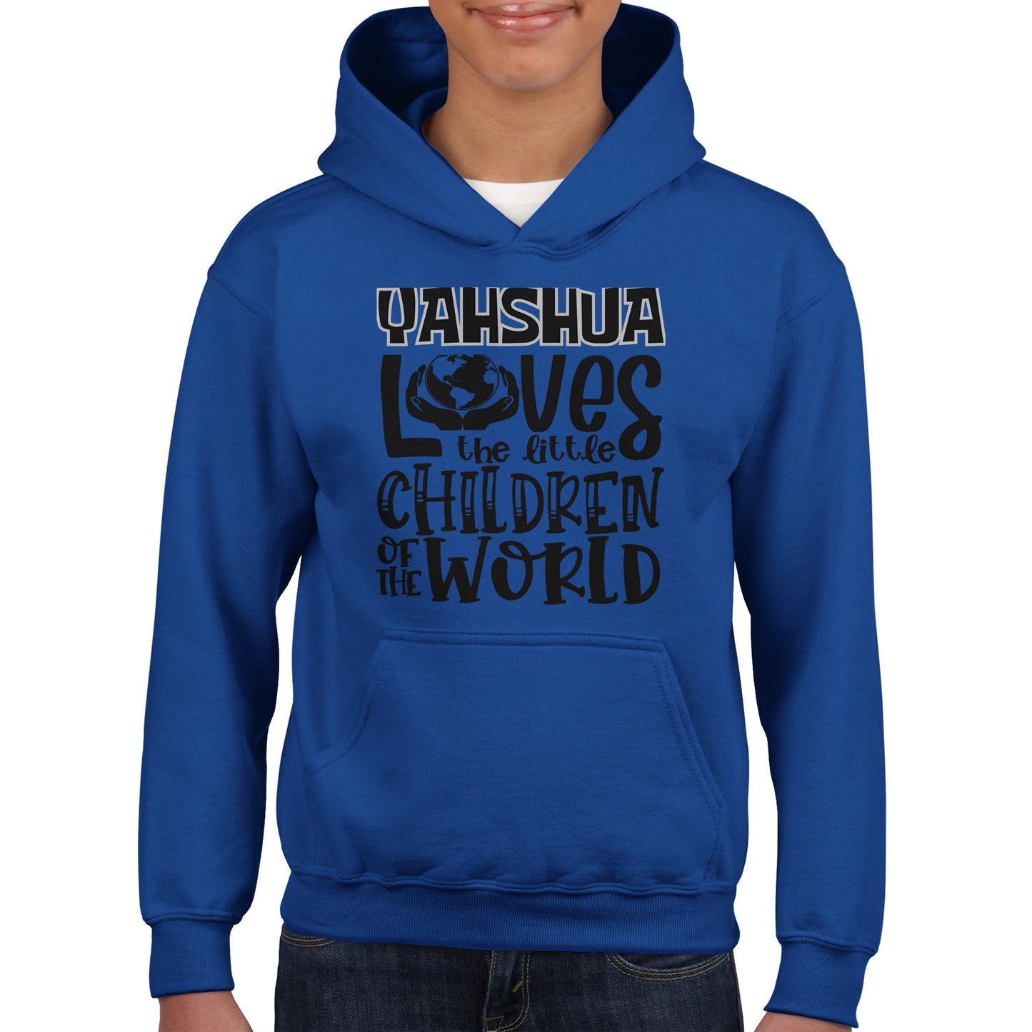 Yahshua Loves Kids Hoodie