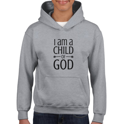 I Am A Child Of God Kids Hoodie