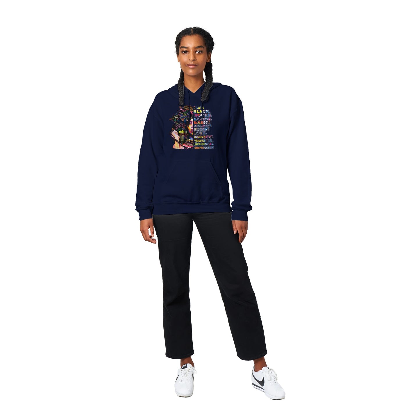 I Am Black Women Hoodie