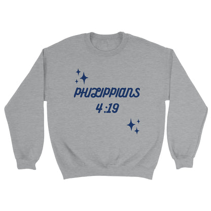 Philippians 4:19 Unisex Sweatshirt