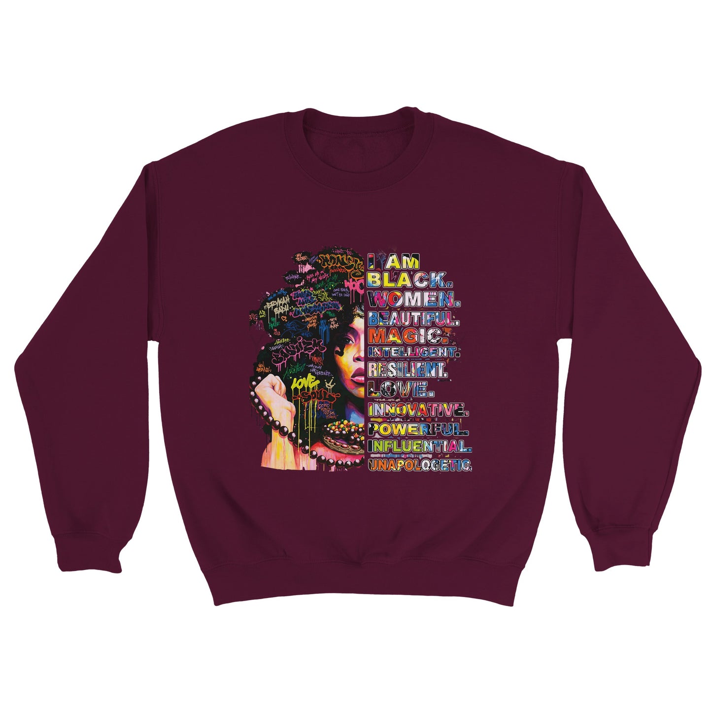 I Am Black Women Sweatshirt