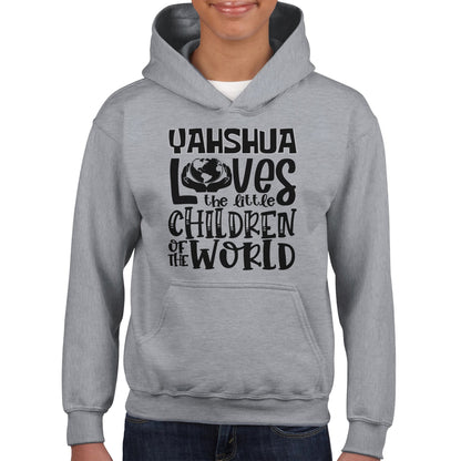 Yahshua Loves Kids Hoodie