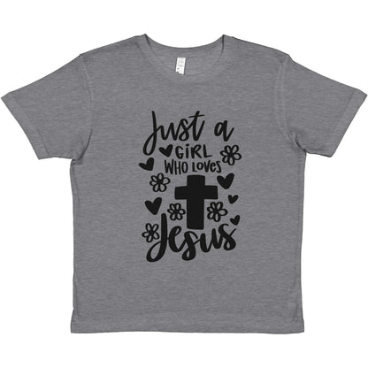 Just A Girl Kids T-shirt