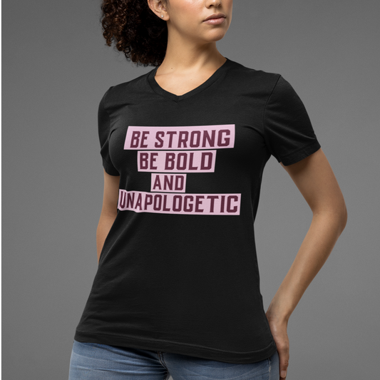 Be Strong Unisex V-Neck