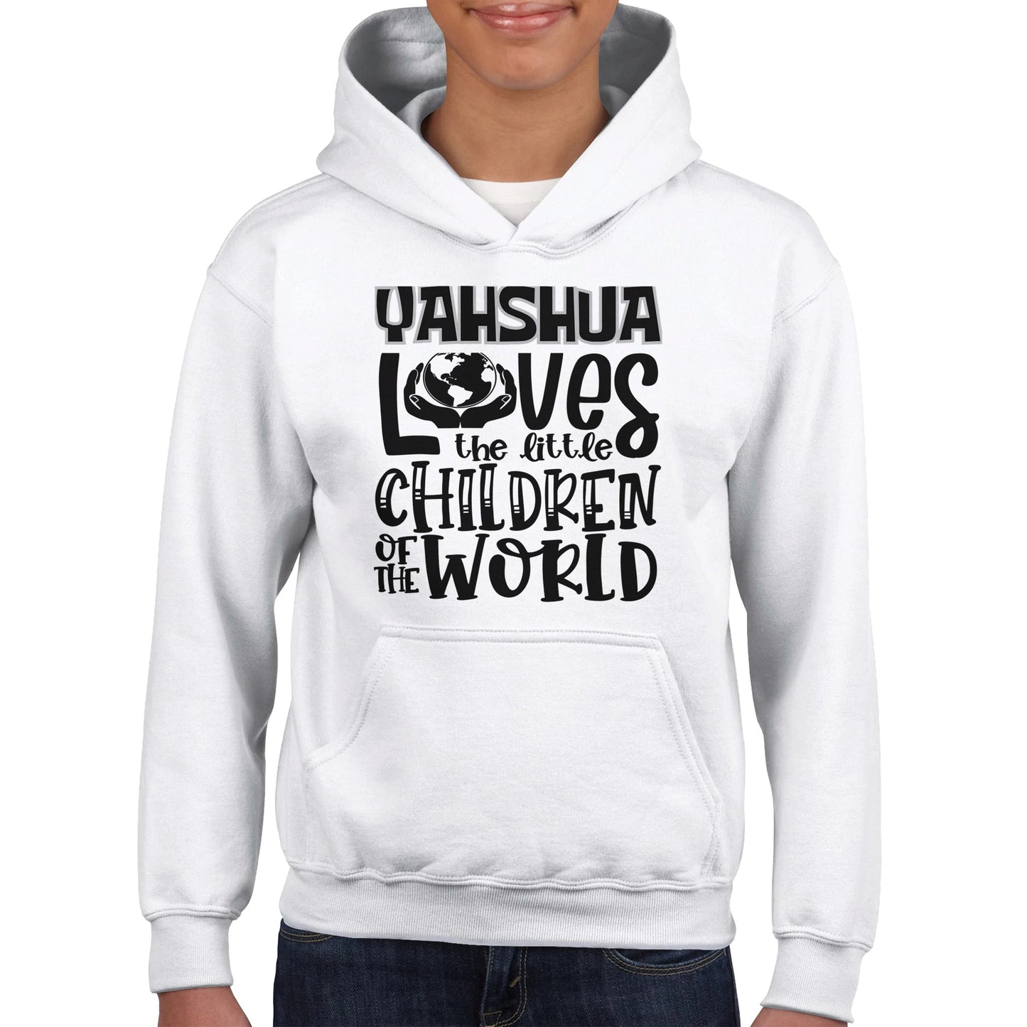 Yahshua Loves Kids Hoodie