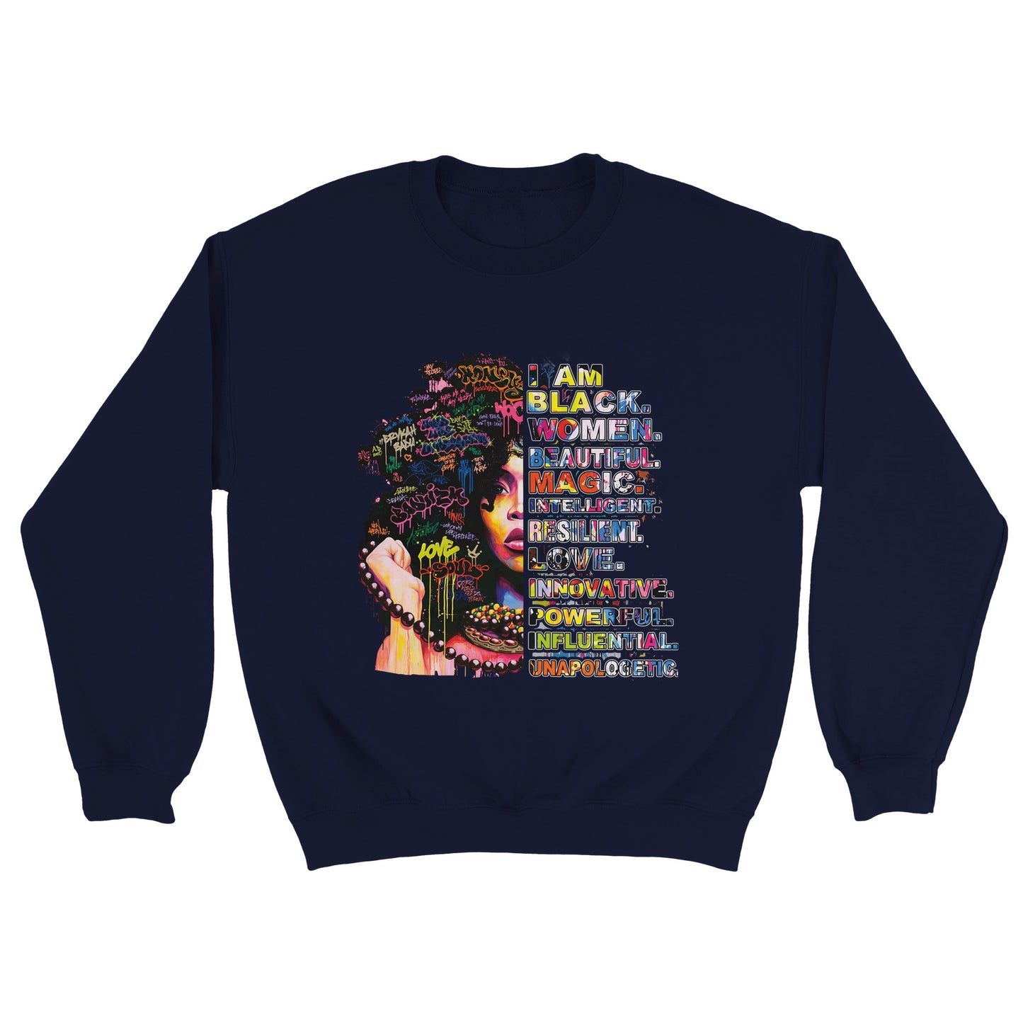 I Am Black Women Sweatshirt