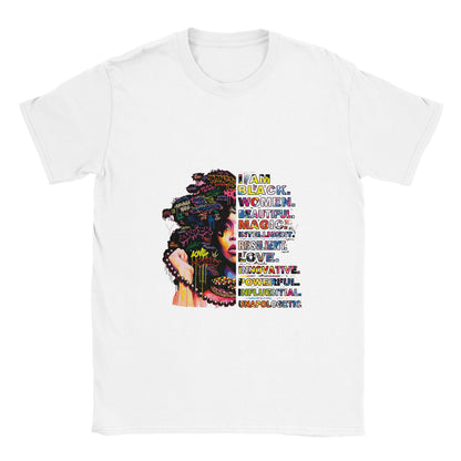 I Am Black Women T-shirt